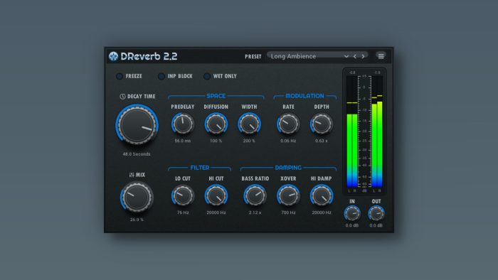 DReverb 2.2 update