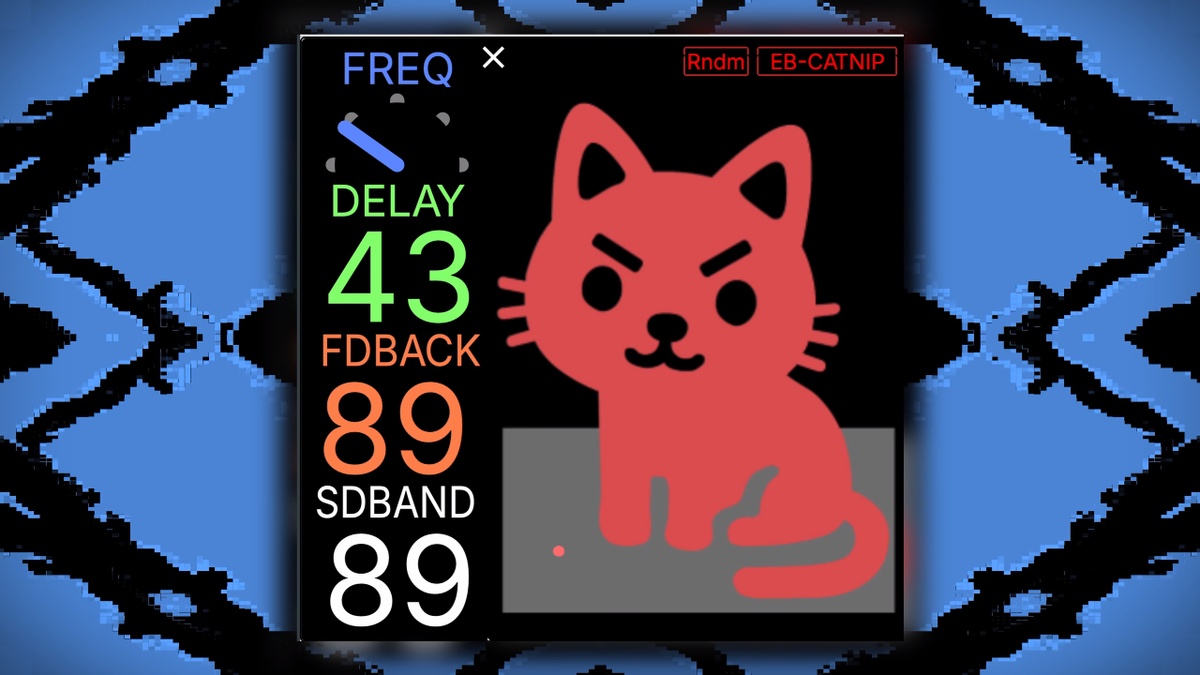 EB-CatNip free frequency shifting delay for Plugdata