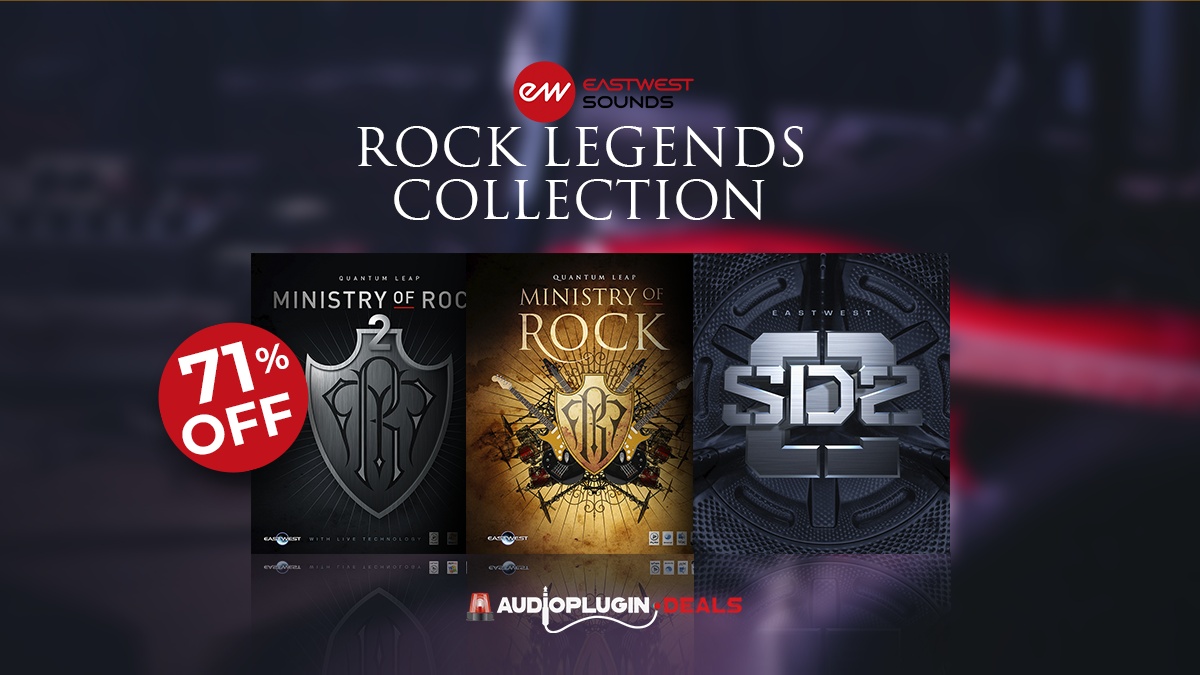 Save 71% on Rock Legends Collection by EastWest Sounds