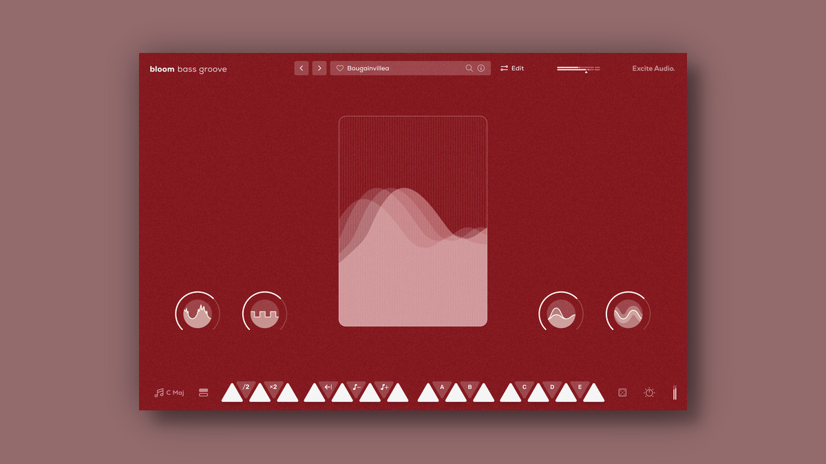Excite Audio launches Bloom Bass Groove virtual instrument