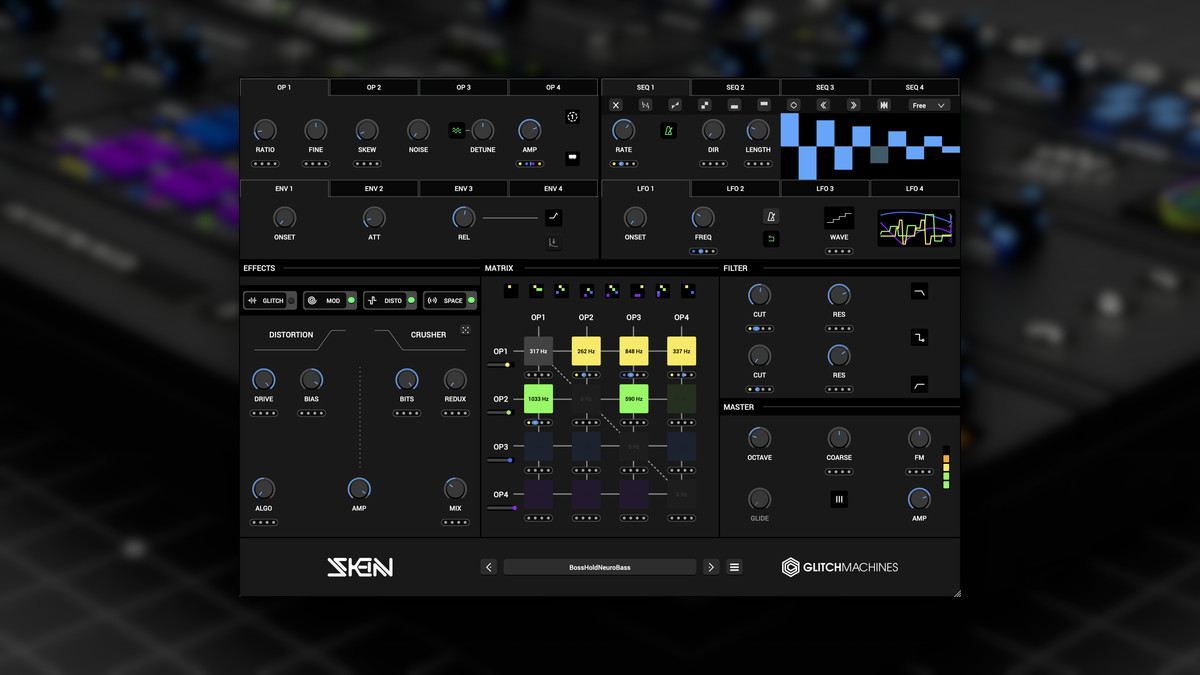 Glitchmachines releases Skein FM synthesizer instrument