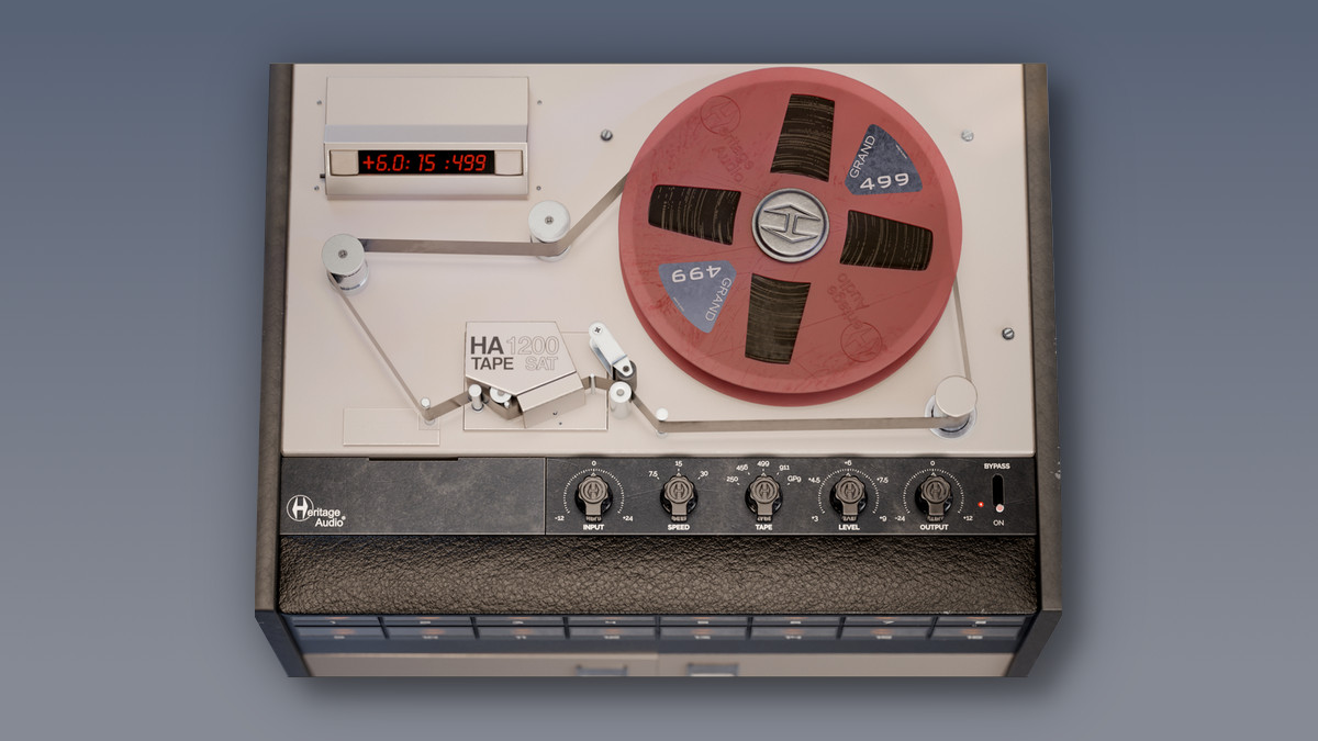 Heritage Audio releases HA1200 TapeSat effect plugin