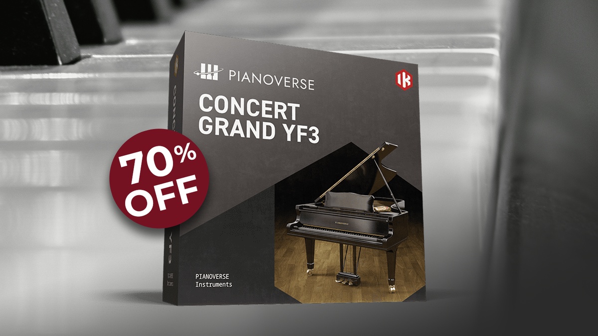 Save 70% on Concert Grand YF3 virtual instrument by IK Multimedia