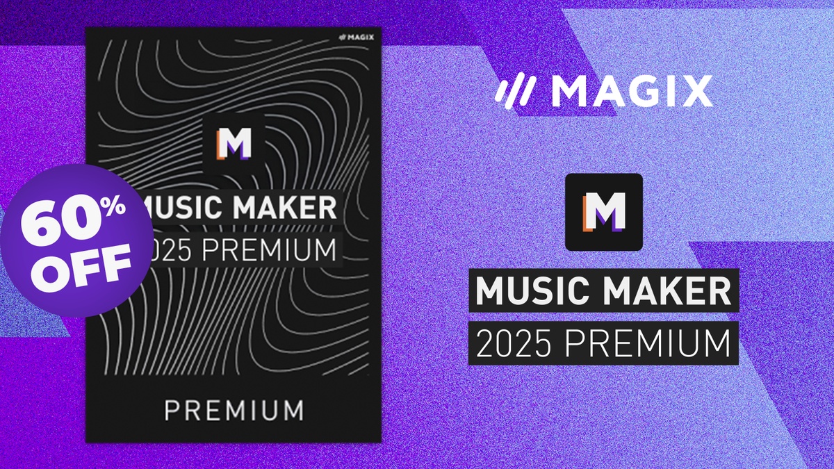 Save 60% on Magix Music Maker 2025 Premium for Windows