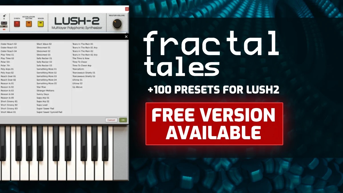 Ocean Swift releases Fractal Tales soundset for Lush 2 (incl. free version)