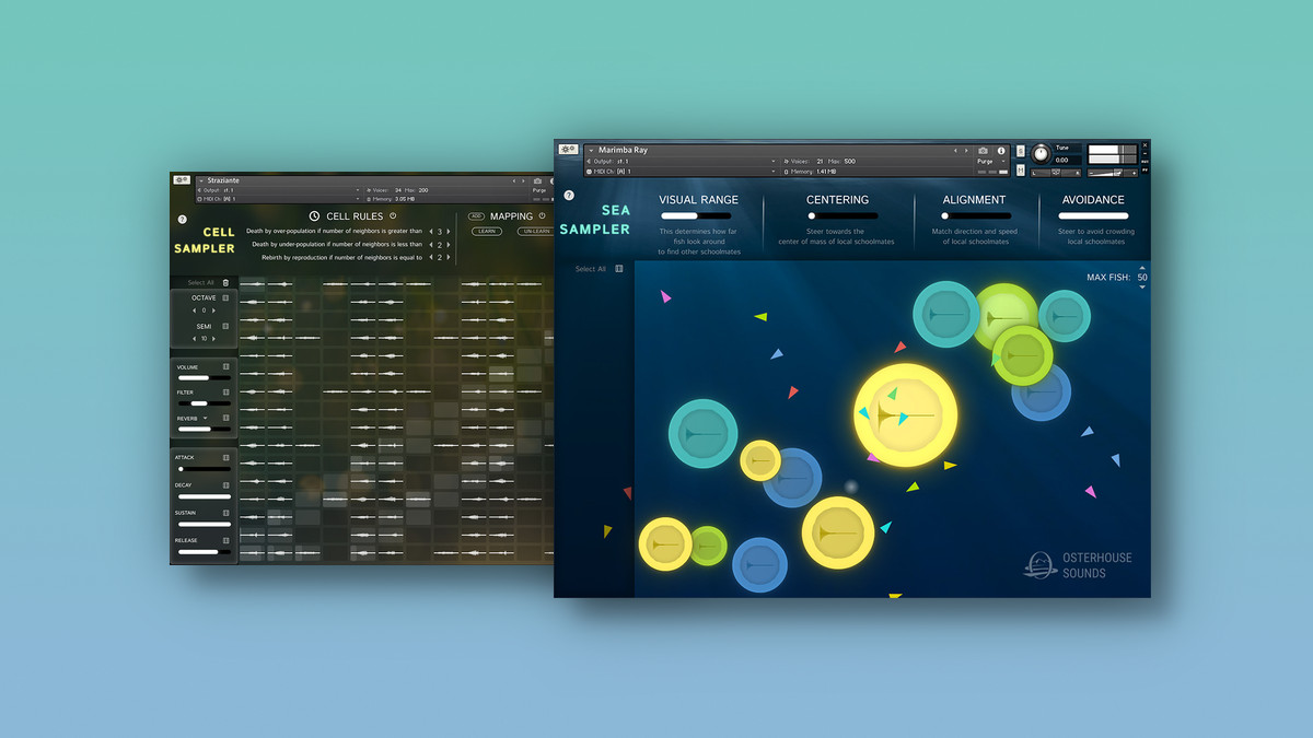 Save 50% on Sea Sampler and Cell Sampler by Osterhouse Sounds