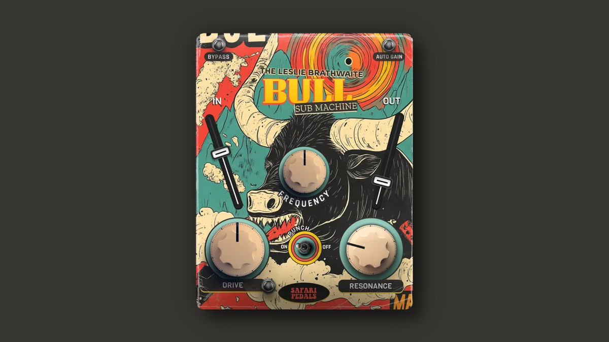 Safari Pedals releases Leslie Brathwaite Bull Sub Machine plugin