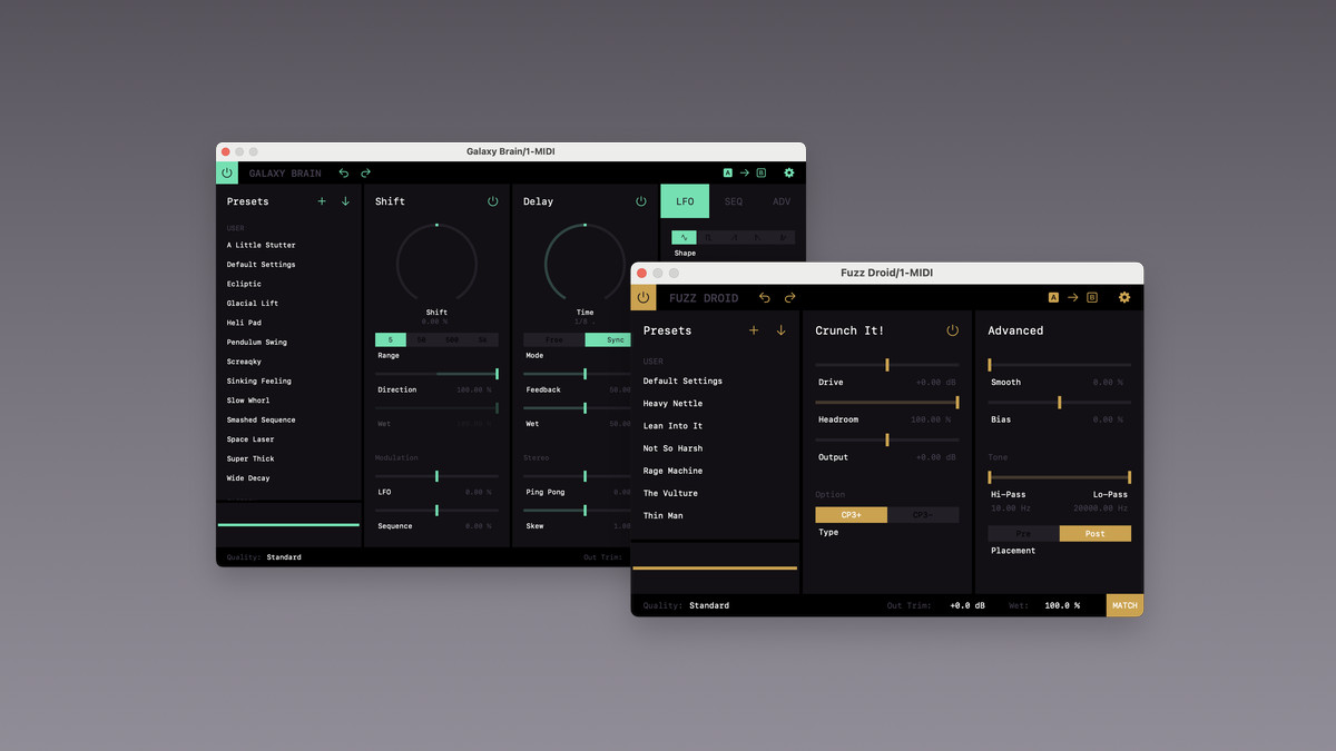 Sketch Audio releases Fuzz Droid and Galaxy Brain for iOS & Mac