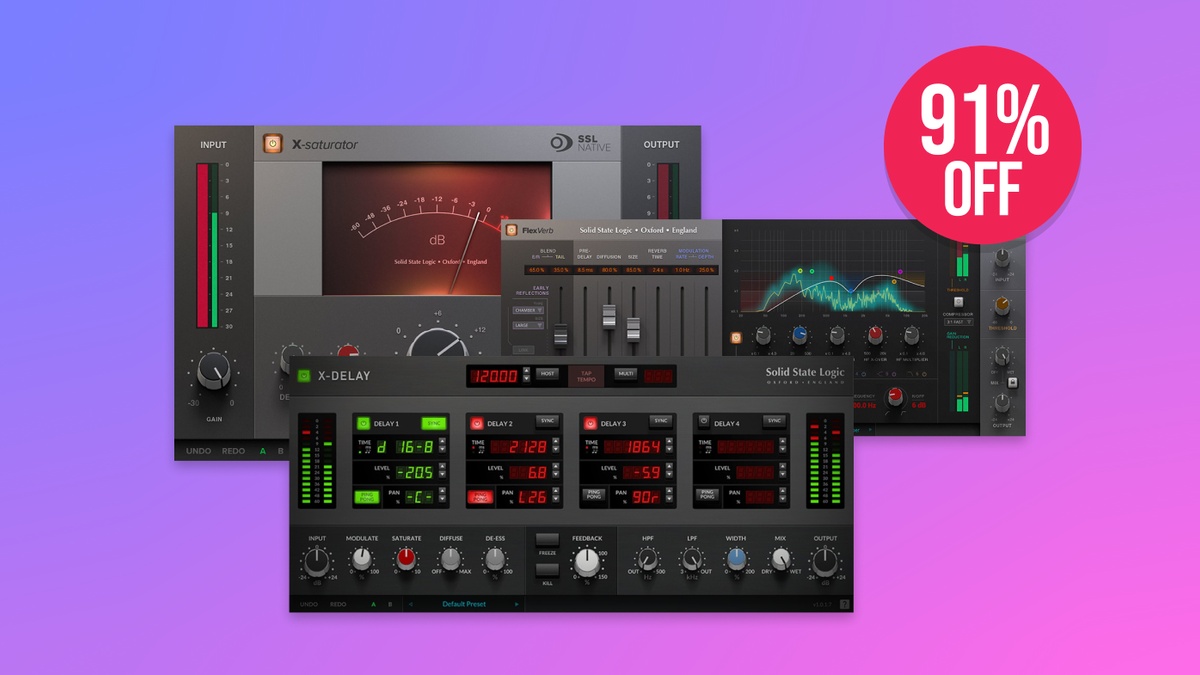 Save 91% on SSL FX Bundle by Solid State Logic