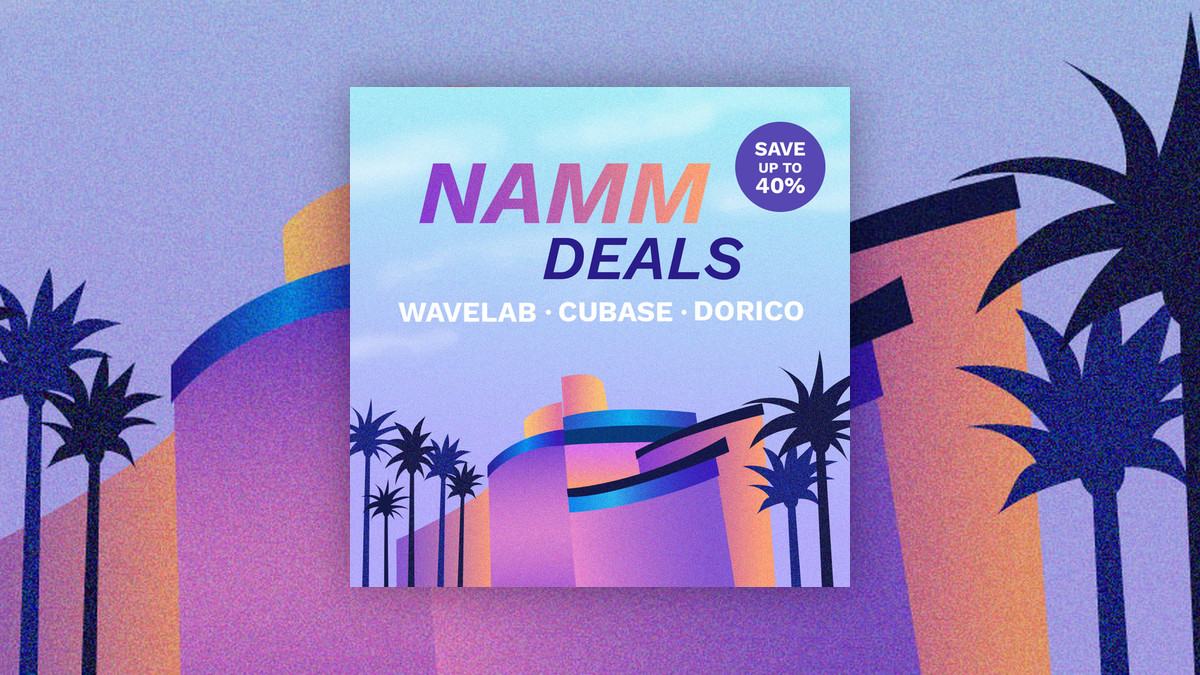 Steinberg NAMM Deals: Save up to 40% on Dorico, WaveLab & Cubase