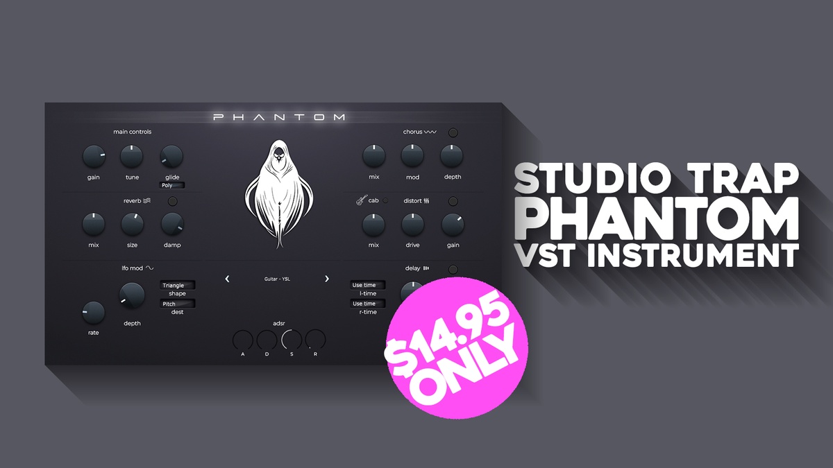 Save 63% on Phantom instrument plugin by Studio Trap