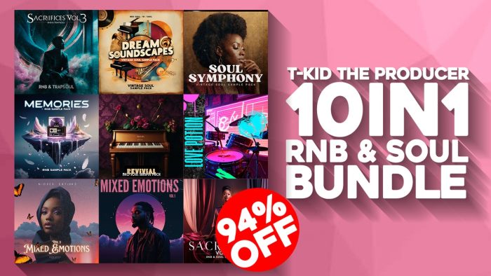 T-Kid The Producer 10 in 1 RnB and Soul Bundle