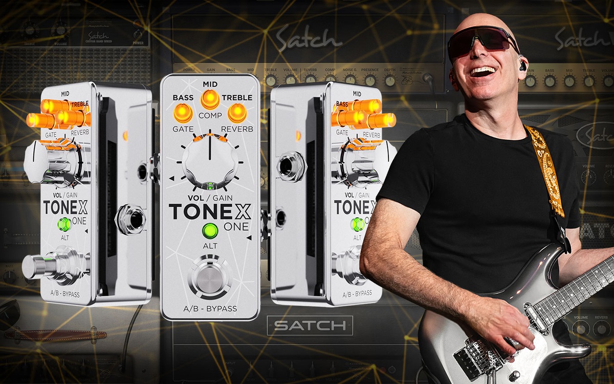 IK Multimedia launches TONEX ONE Joe Satriani