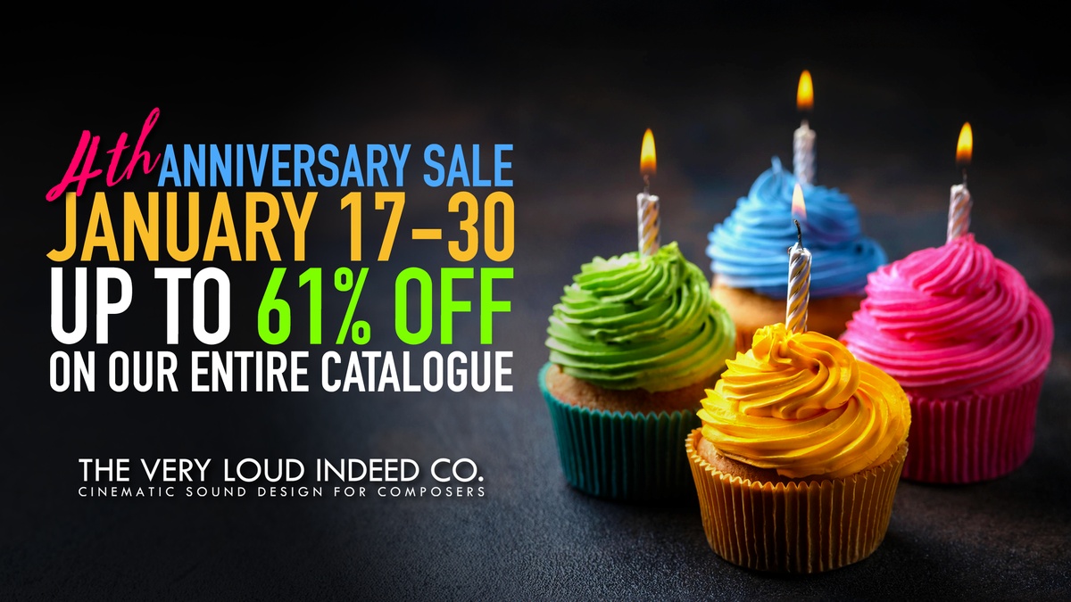 The Very Loud Indeed Co. launches 4th Anniversary Sale