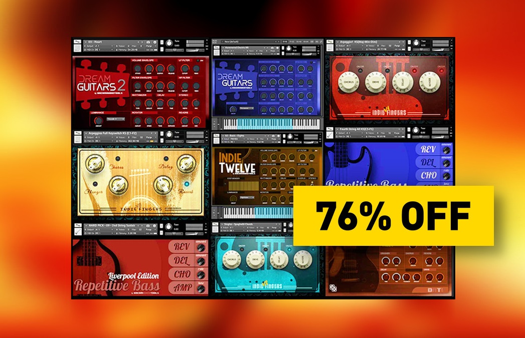 Save 76% on Dream Guitars Bundle by Dream Audio Tools