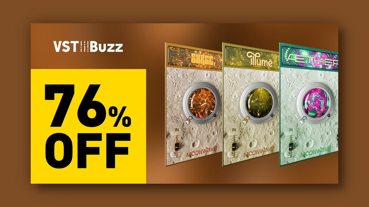 Save 76% on the Mastering Bundle by MoonWave FX