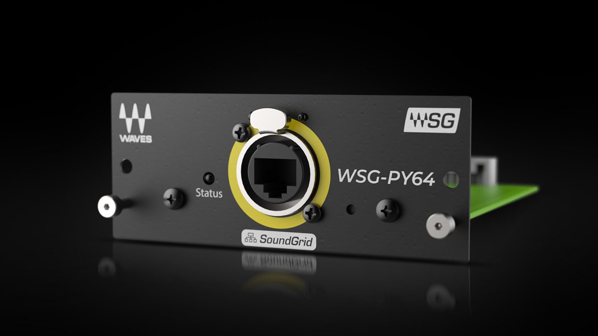 Waves announces WSG-PY64 I/O Card for Yamaha DM7 consoles