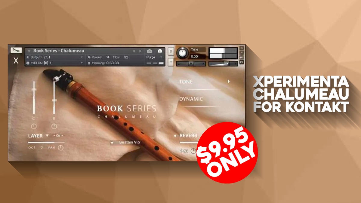 Save 67% on Chalumeau woodwind library for Kontakt by Xperimenta