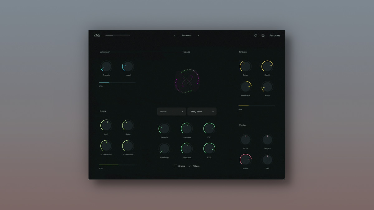 ZAK Sound launches Particles multi-effect plugin at intro offer