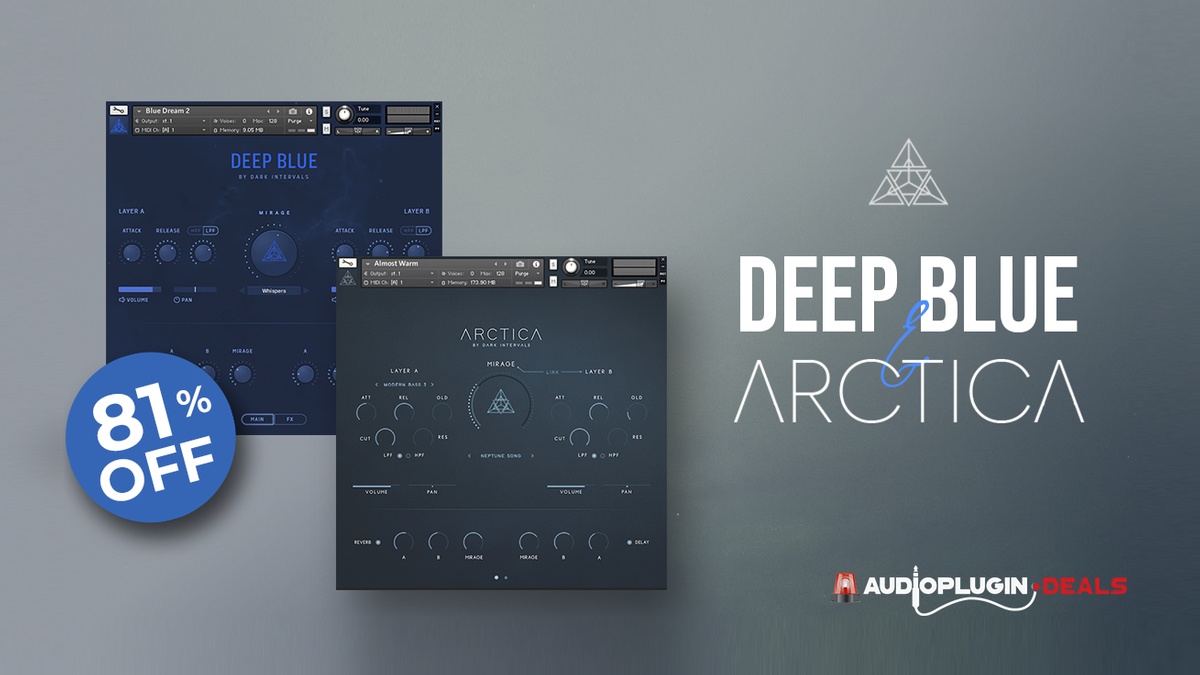 Save 81% on Deep Blue + Arctica Bundle by Dark Intervals