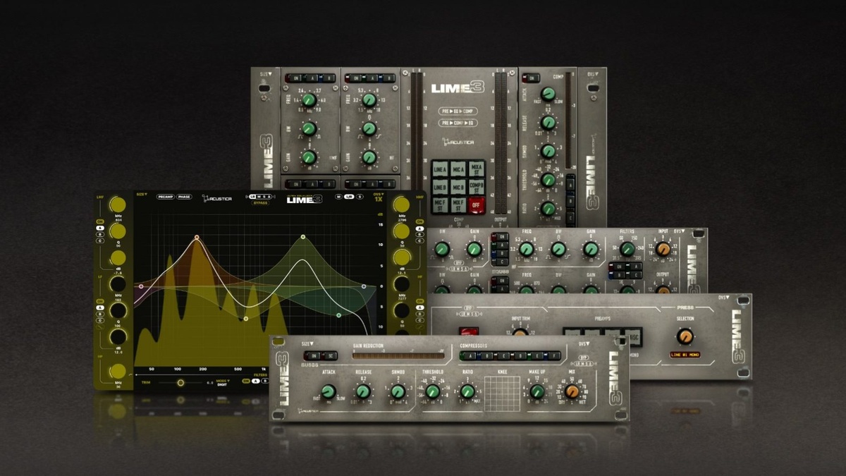 Acustica Audio releases Lime 3 British-style console emulation suite