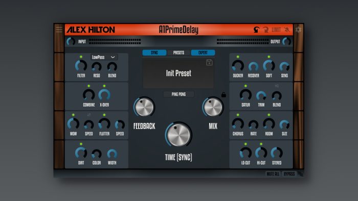 Alex Hilton A1PrimeDelay 1.2 update