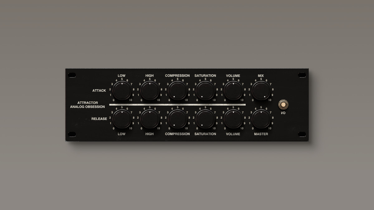 Analog Obsession releases Attractor free dynamic processor plugin