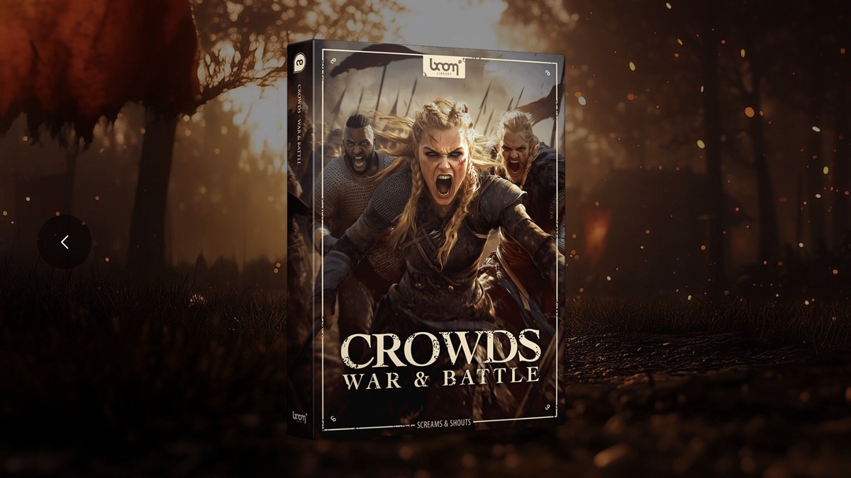 BOOM Library releases Crowds – War & Battle sound library