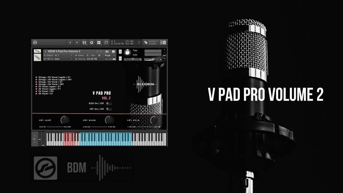 Bela D Media releases V Pad Pro Vol. 2 for Kontakt