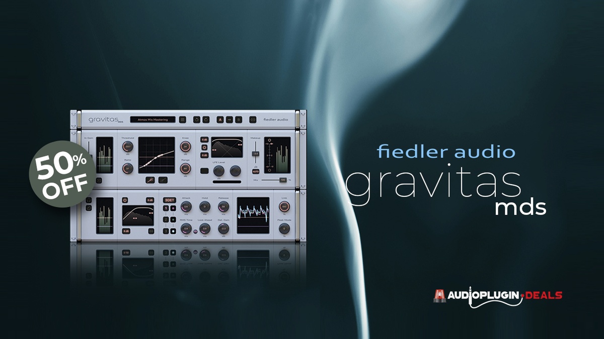 Save 50% on Gravitas MDS multichannel compressor by Fiedler Audio