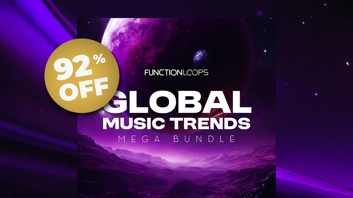 Function Loops Global Music Trends Mega Bundle: 15 packs for  USD!