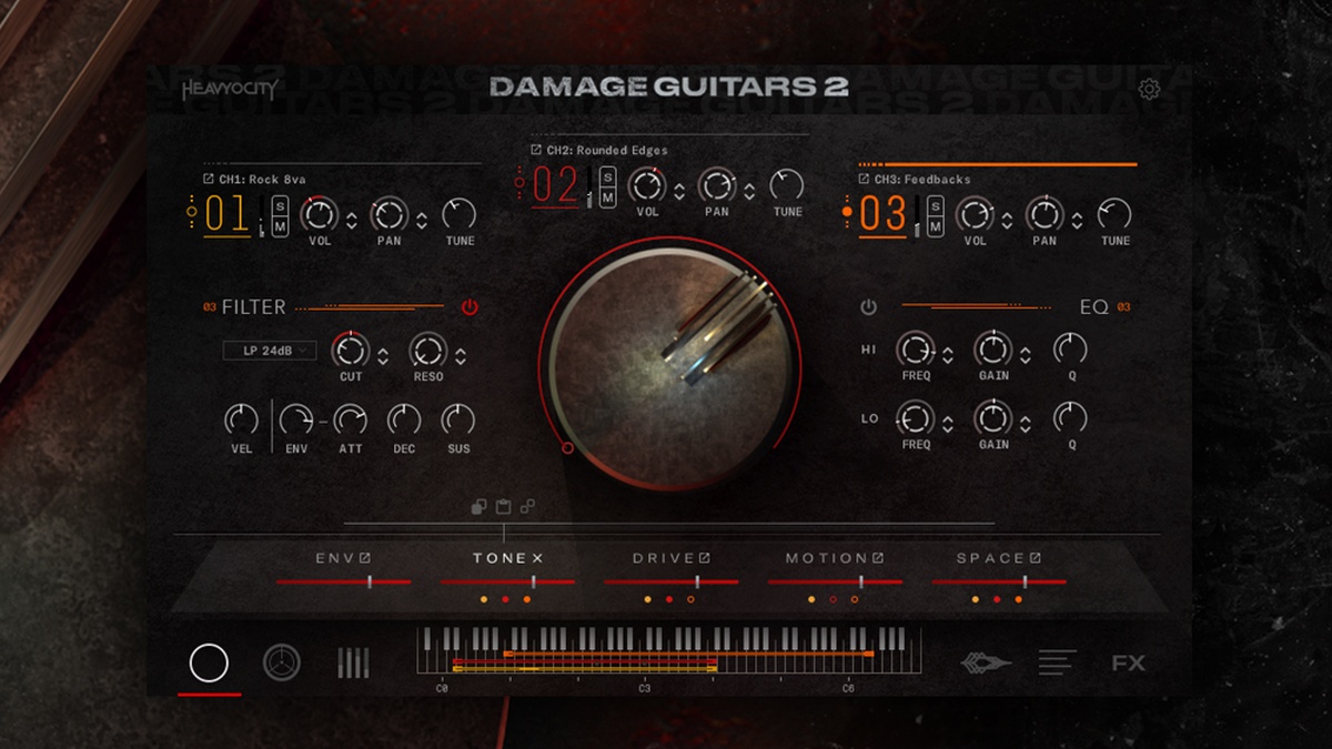 Heavyocity releases Damage Guitars 2 virtual instrument