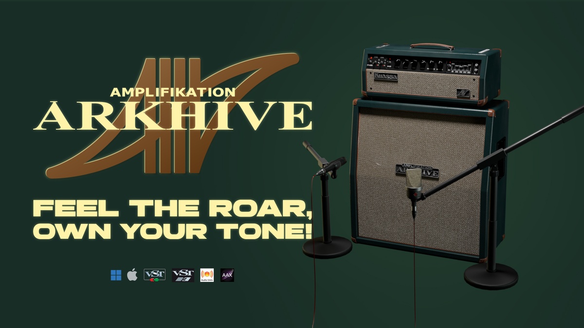 Kuassa launches Amplifikation Arkhive guitar amplifier effect plugin