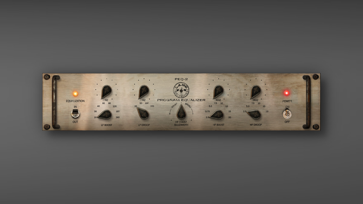 PEQ-2 Program Equalizer effect plugin by Heritage Audio