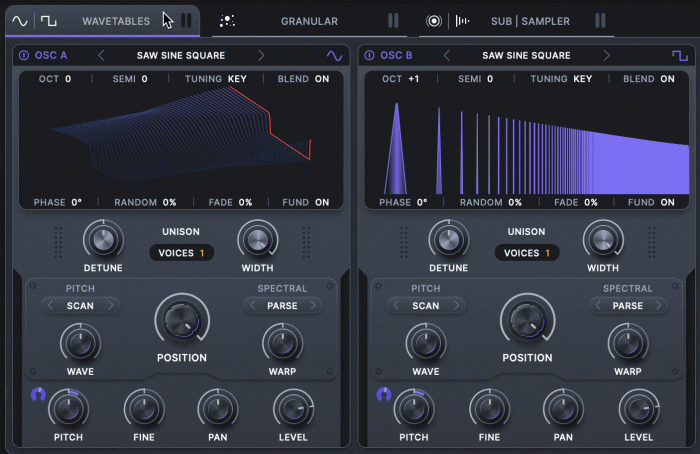 Minimal Audio Current 2 Engine Left Panel
