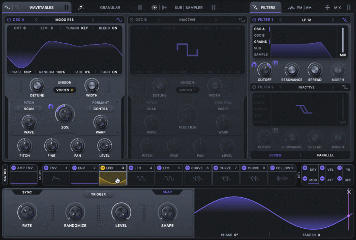 Minimal Audio Current 2 Modulation Assignments