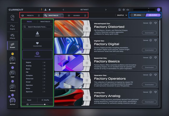 Minimal Audio Current 2 Stream