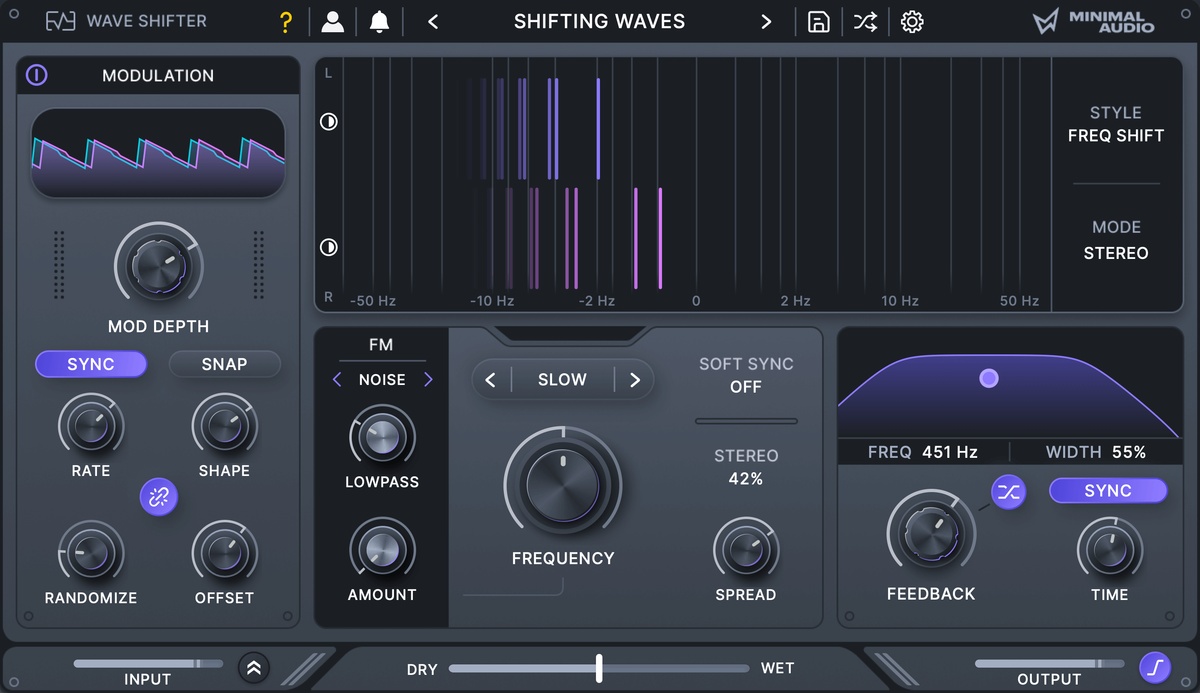 Minimal Audio launches Wave Shifter warped frequency modulator