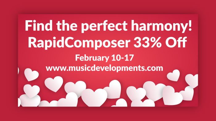 MusicDevelopments Valentine's Day Sale