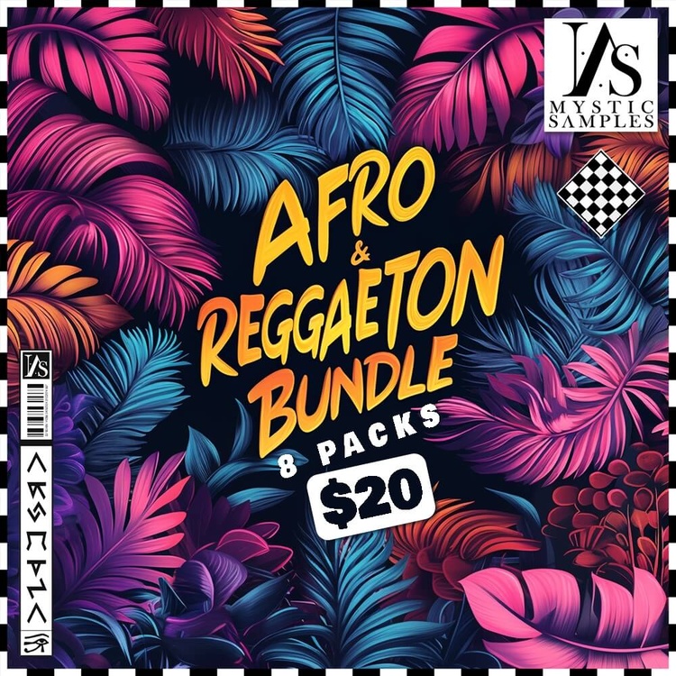 Mystic Samples Afro & Reggaeton Bundle: 8 Packs for  USD!