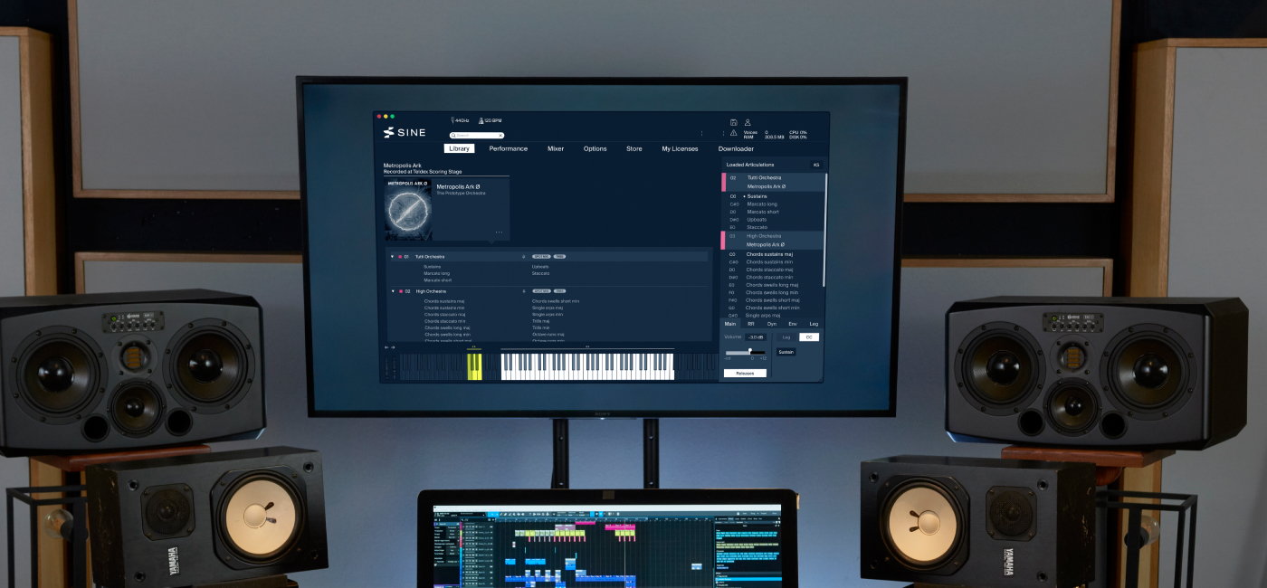 Orchestral Tools updates SINE free instrument player to v1.3.3