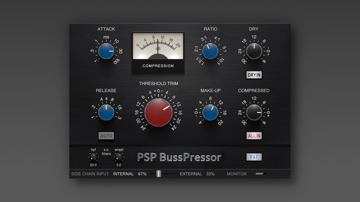 PSP Audioware updates PSP BussPressor compressor to v2.0