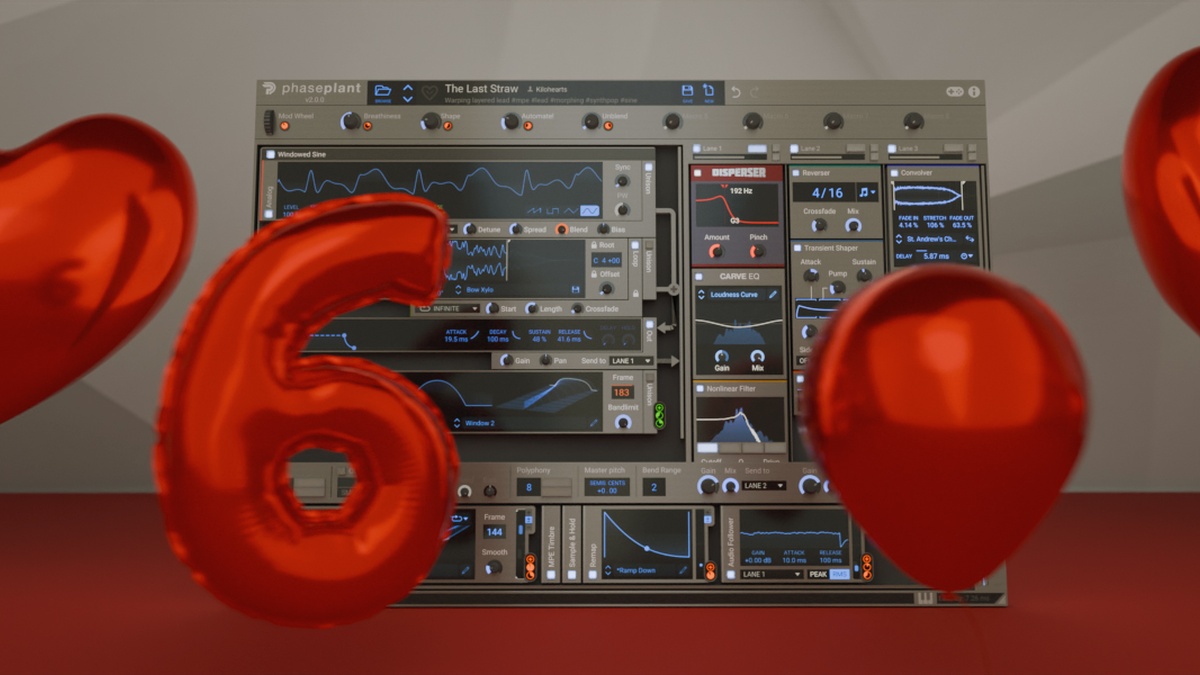 Save 50% on Phase Plant software synthesizer by Kilohearts