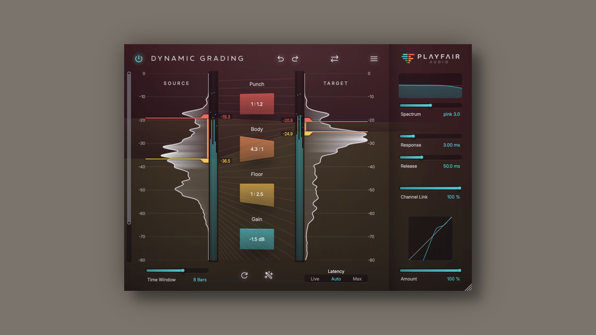 Playfair Audio updates Dynamic Grading effect plugin to v2.0