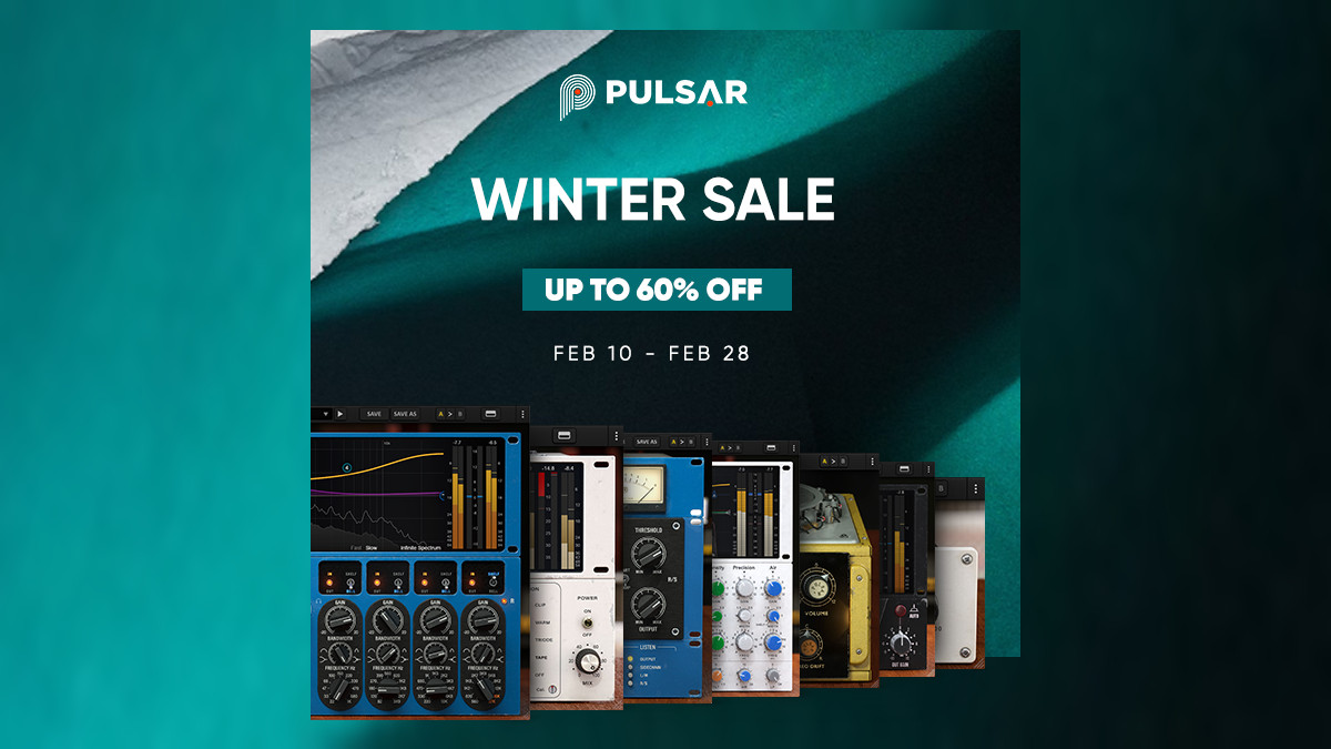 Pulsar Audio Winter Sale: Save up to 60% on plugins & bundles