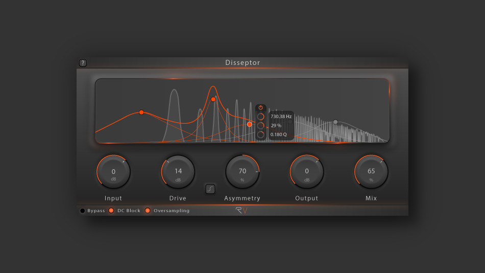 RV Audio Design releases Disseptor distortion effect plugin