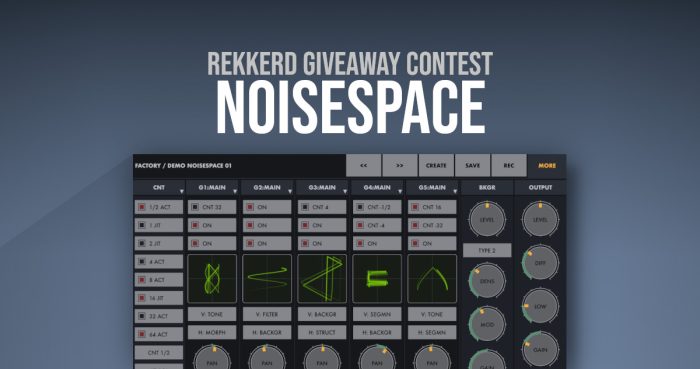 Rekkerd NoiseSpace Giveaway Contest