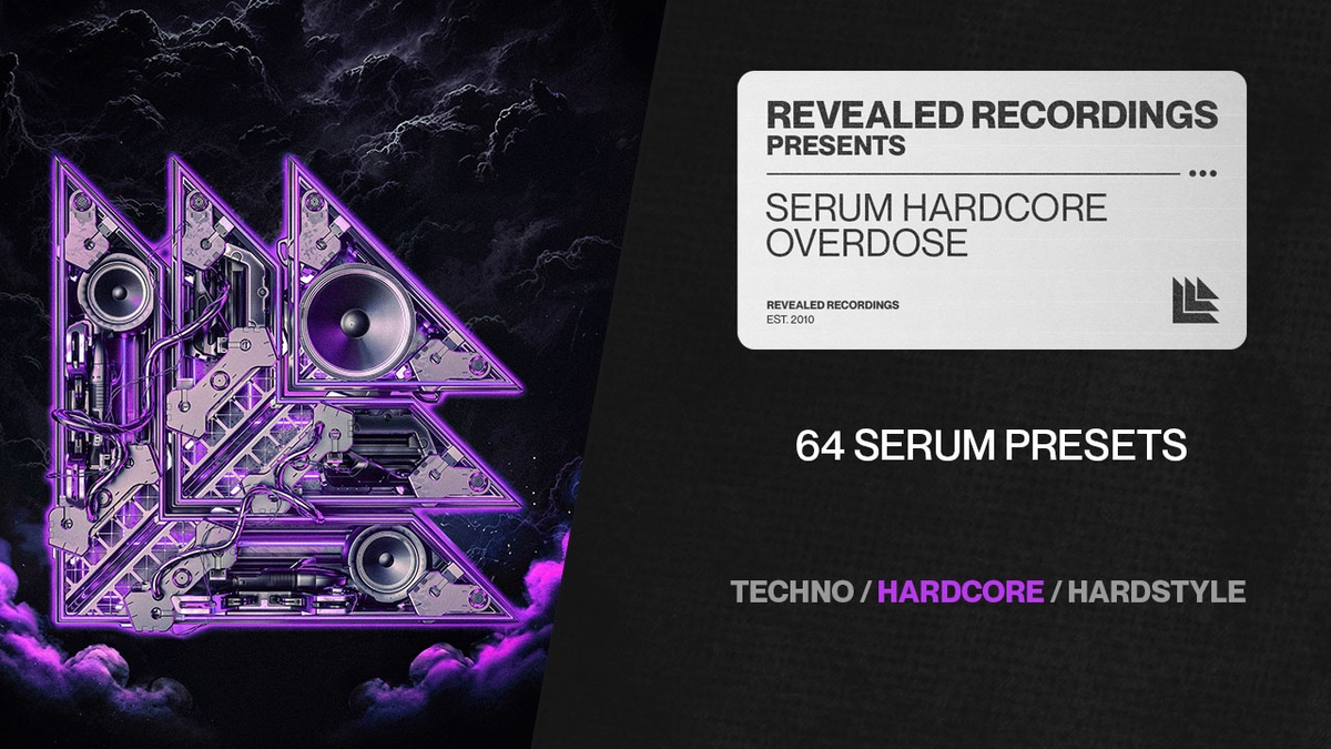 Alonso Sound launches Revealed Serum Hardcore Overdose