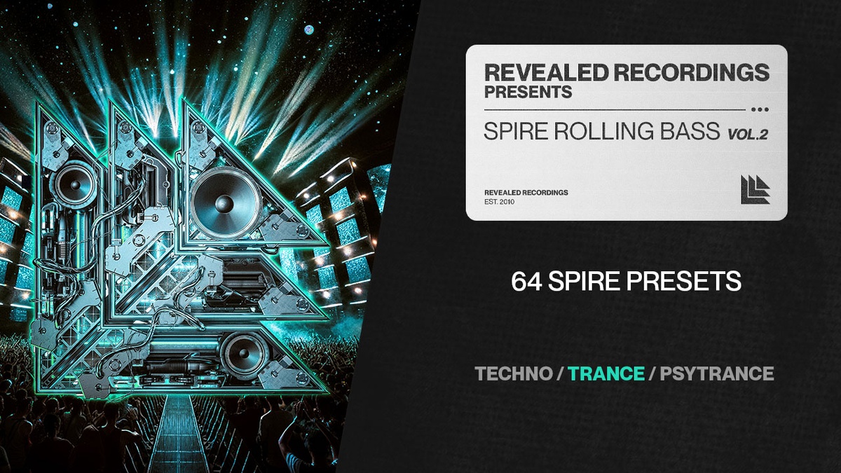 Alonso Sound releases Revealed Spire Rolling Bass Vol. 2