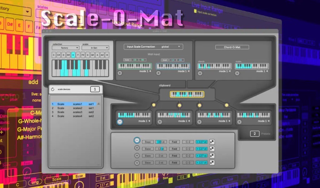 Soundmanufacture updates Scale-O-Mat for Ableton Live